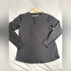 Cuts Long Sleeve Henley